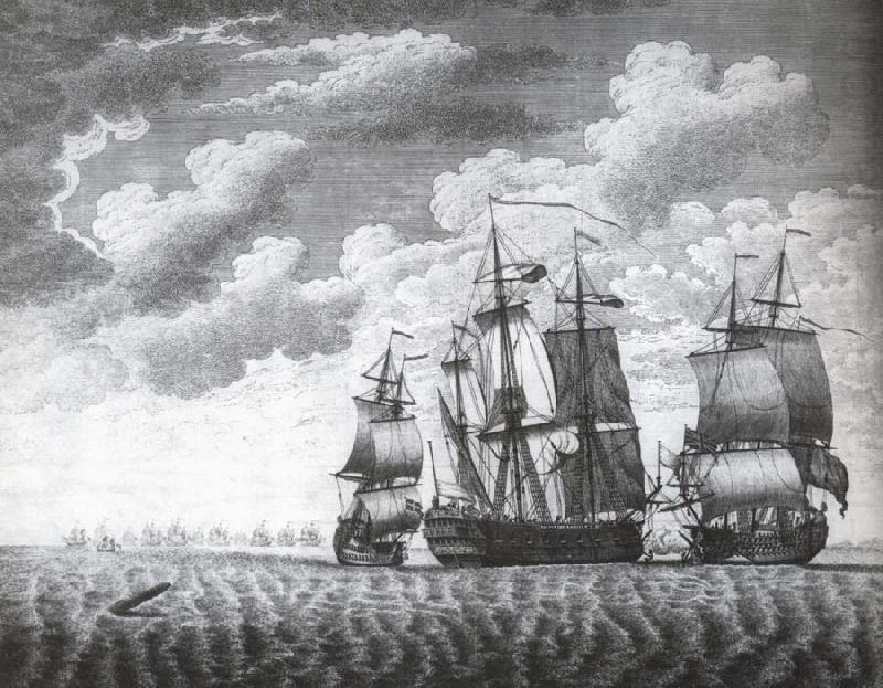 The Taking of the St-Joseph,a Spanish caracca ship, Monamy, Peter